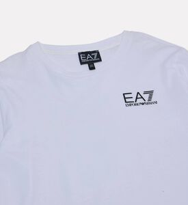 EA7 Logo Printed Sweatshirt, White, 14y, Packshot View