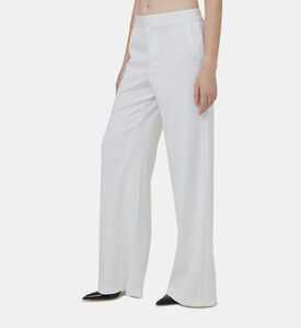 بنطال كالفن فضفاض واسع الساقين