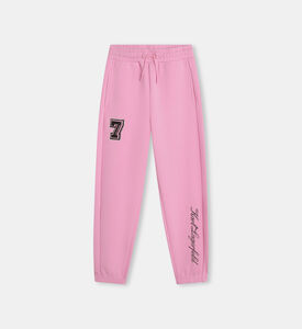 سروال رياضي بطبعة فنية للبنات