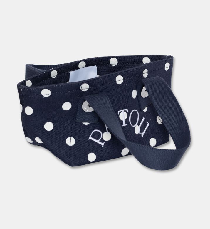 Patou Polka-dot Embroidered Logo Tote Bag, Packshot View