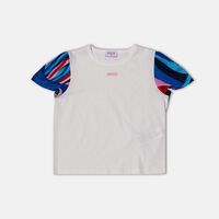 Ruffle Sleeve T-shirt