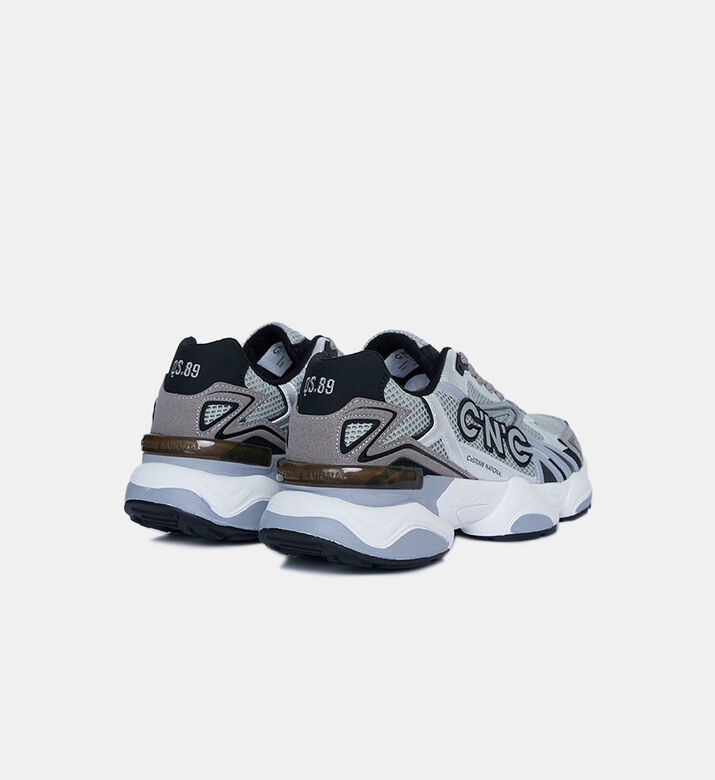 Leather Chunky Sole Sneaker