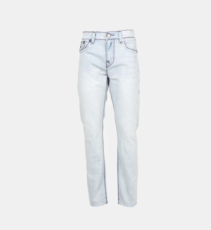 Straight-fit 5-pockets Denim Pants Straight-fit 5-pockets Denim Pants