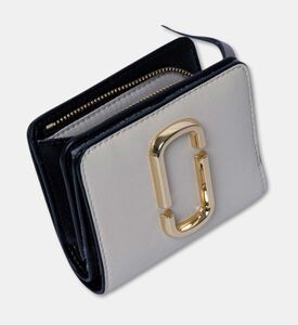 Marc Jacobs The Snapshot Mini Compact Wallet, White, Packshot View