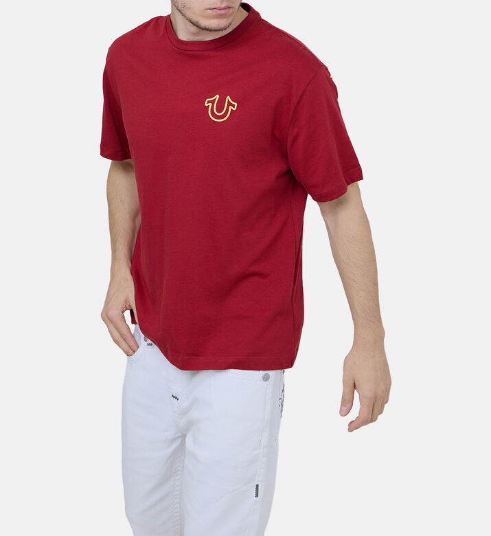 Logo Overseam Puff T-shirt