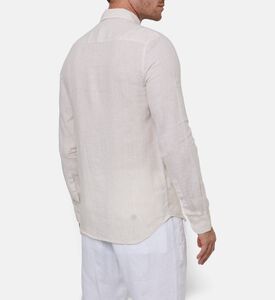 Galeries Lafayette Shirt Pilinstri, Beige, M, Model View