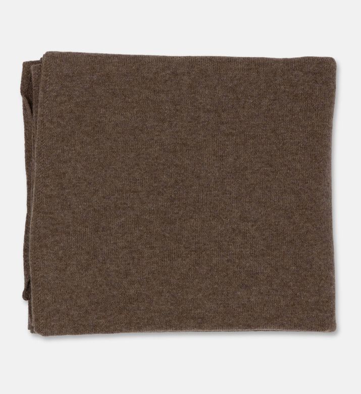 Galeries Lafayette Knit Regular-fit Scarf, Brown, Packshot View