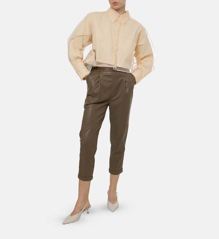 Mes Demoiselles Pant, Brown, 44, Model View