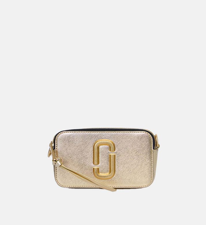 Metallic Snapshot Cross Body Bag