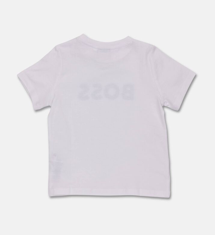 Boss Logo-crewneck Baby Bodysuit, Packshot View