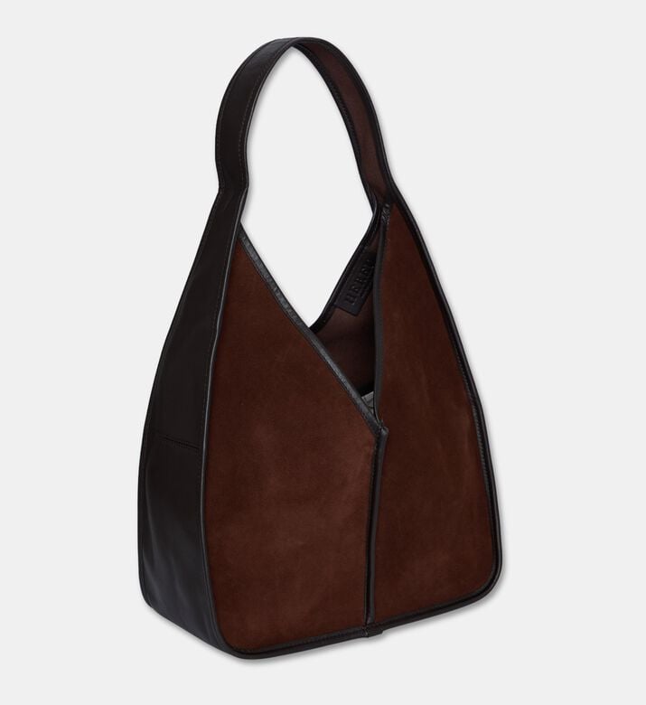 Hereu Calella Suede Hobo Shoulder Bag, Packshot View