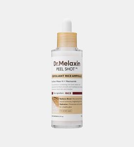 Dr. Melaxin Peel Shot Exfoliating White Rice Ampoule, Packshot View Dr. Melaxin Peel Shot Exfoliating White Rice Ampoule, Packshot View