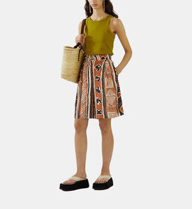 Doris Printed Tencel Shorts