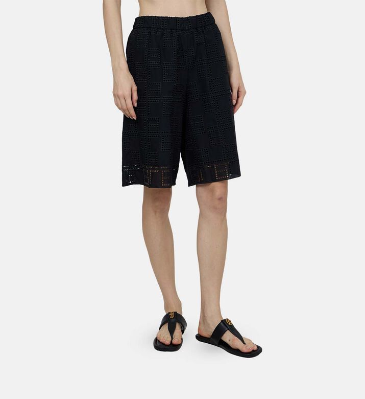 Monogram Broderie Anglaise Shorts