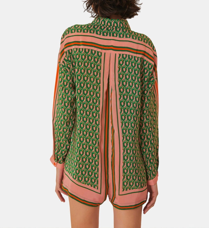 Cashew Scarf Mix Romper