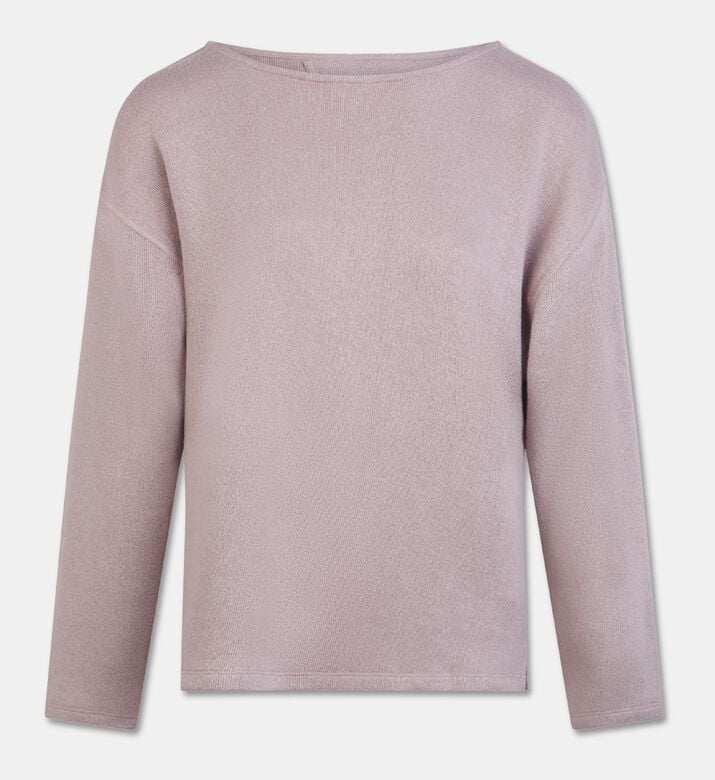 Chantelle Soft Knit Long-sleeve Lounge Top, Beige, M, Packshot View