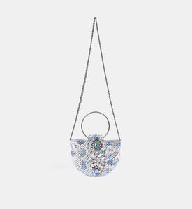 Mini Brigitte Python Shoulder Bag