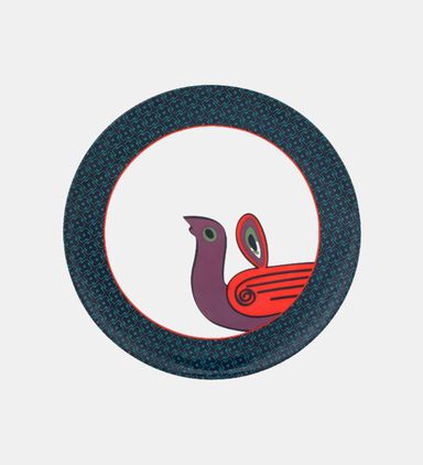 Birds Of Paradise Plates 4-piece Set