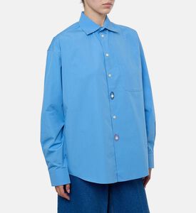 Side Patch Pocket Long-sleeve Shirt