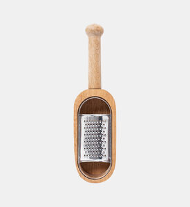 Nature Stainless Steel Oak Grater Nature Stainless Steel Oak Grater