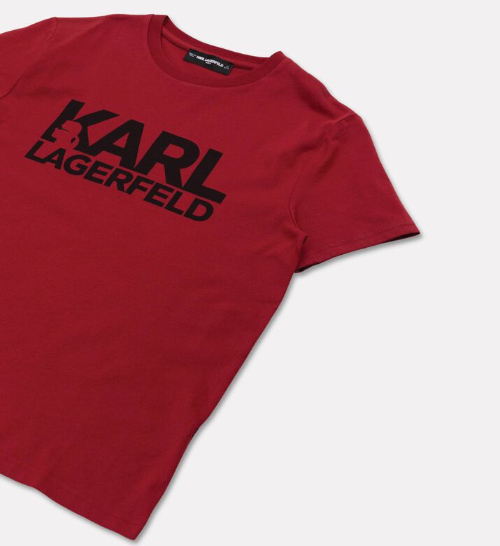 Karl Lagerfeld Graphic Cotton T-shirt, Packshot View
