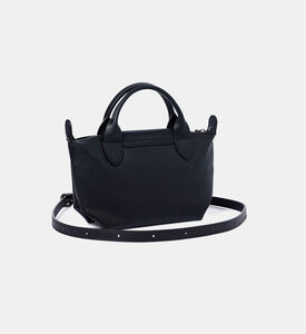 Longchamp Le Pliage Xtra Cowhide Leather Handbag, Black, Packshot View