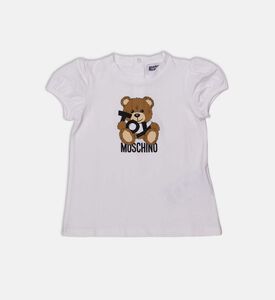 Teddy Bear Flared Shorts Set