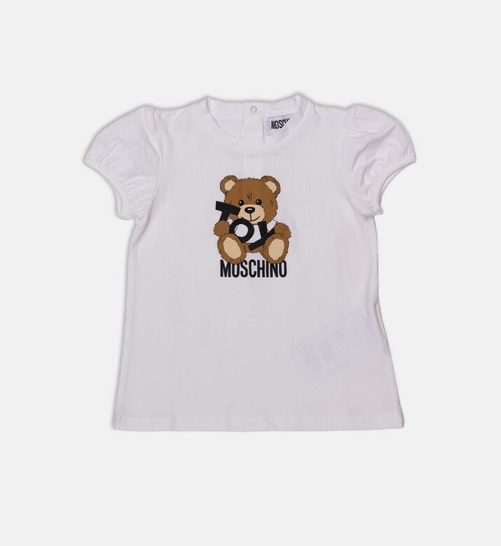 طقم شورت واسع بطبعة دب تيدي