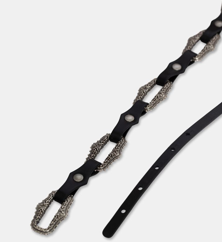 Ba and Sh Belt Baptiste, Black, 85, Packshot View