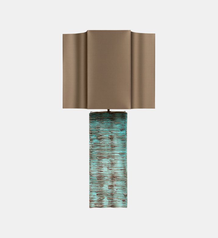 Rectangle Ripple Table Lamp