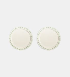 مجموعة أطباق فولكلورية كبيرة قطعتين