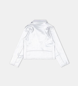 Jersey Metallic-effect Logo Jacket Jersey Metallic-effect Logo Jacket