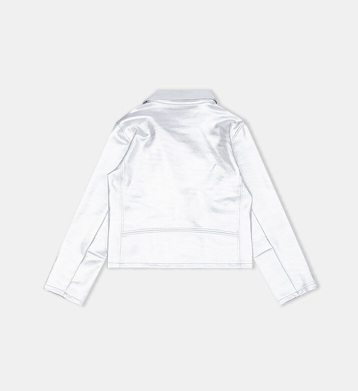 Jersey Metallic-effect Logo Jacket Jersey Metallic-effect Logo Jacket