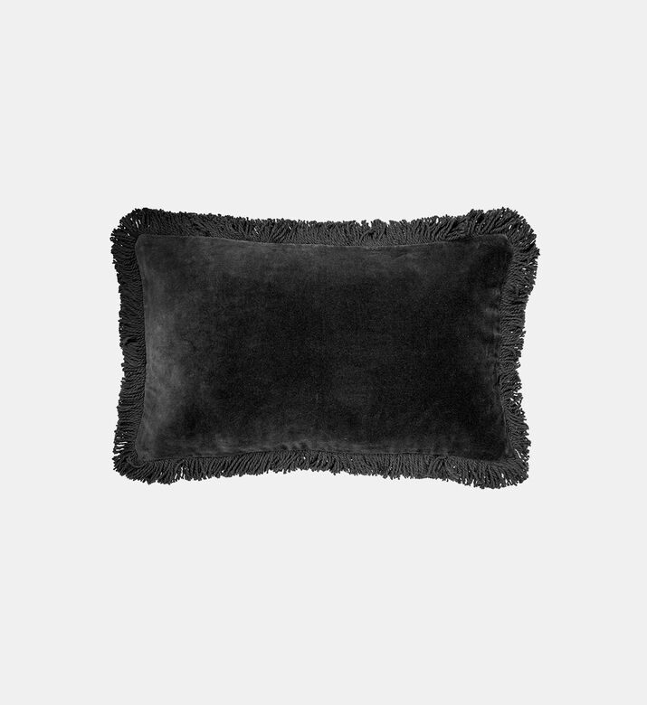Marlen Fringes Velvet Cushion
