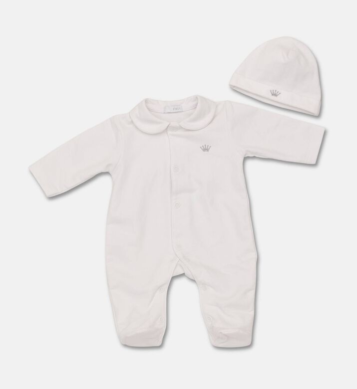 My First Collection Teddy Bear Blanket Gift Set, White, 1m, Packshot View