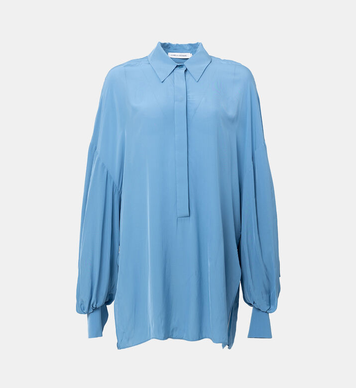 Puffy Sleeves Long-sleeve Shirt