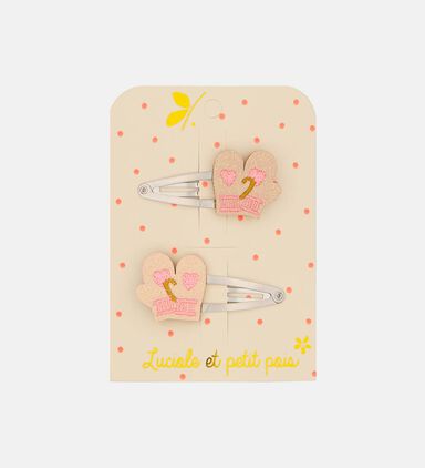 Mittens Hair Clip 2-piece Set