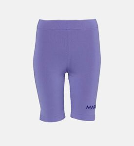 Viscose Logo-signature Biker Short