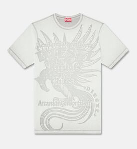 Diesel Contrast Stitch Crewneck T-shirt, Packshot View