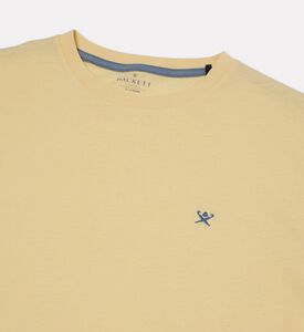 Hackett London Logo-embroidery Short-sleeve T-shirt, Yellow, 13y, Packshot View