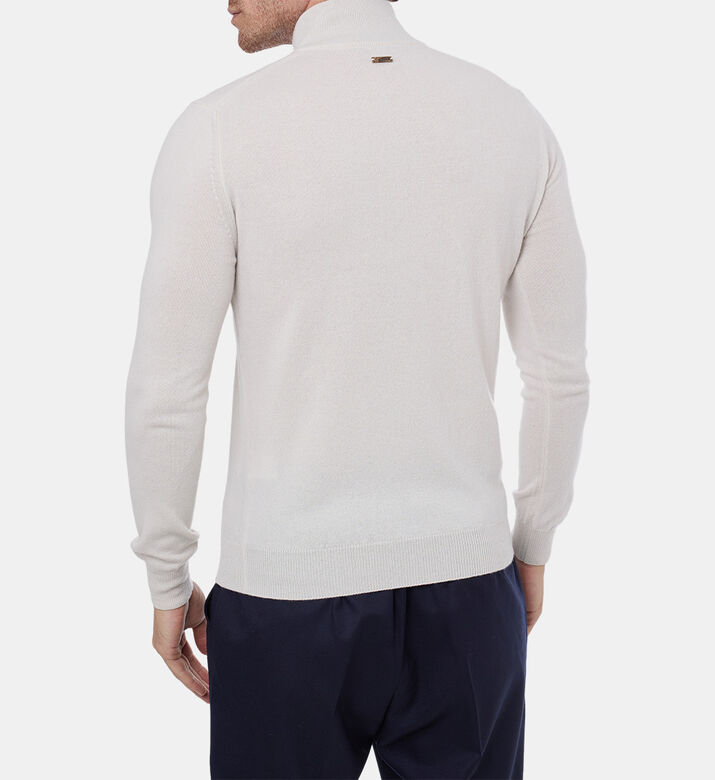 Corneliani Shirt Knit, Natural, 50, Model View