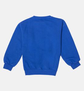 Bobo Choses Dice-print Elasticated Cuffs Long-sleeve Sweatshirt, Packshot View