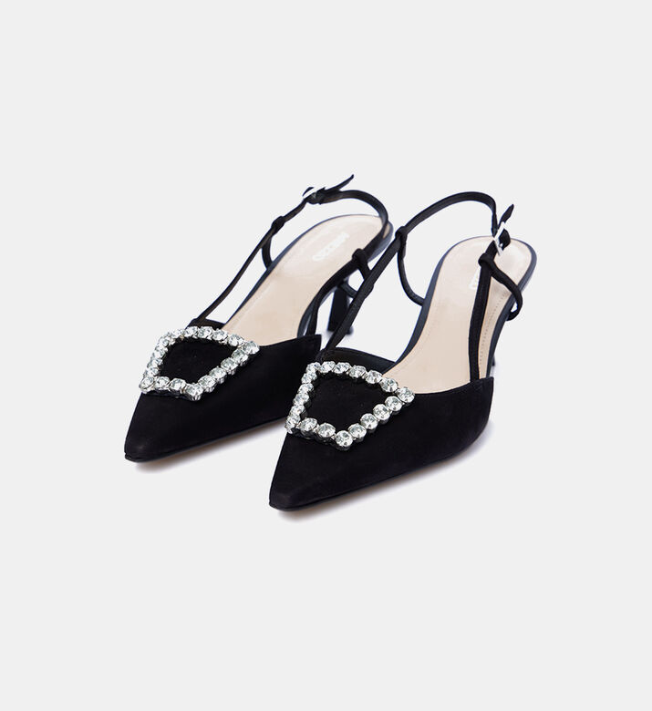 Emily Nubuck Slingback Pumps