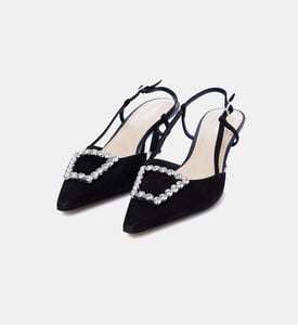 Emily Nubuck Slingback Pumps Emily Nubuck Slingback Pumps