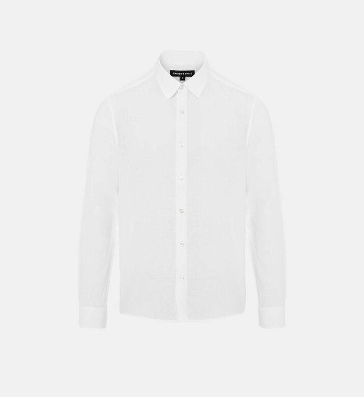 Classic Linen Poplin Shirt