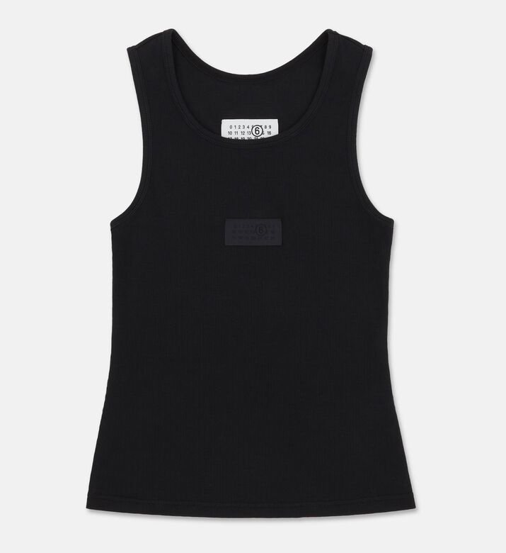 MM6 Top Tank, Black, S, Packshot View