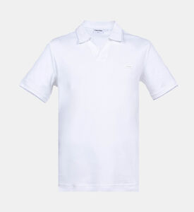 Cotton Open Neck Polo Shirt