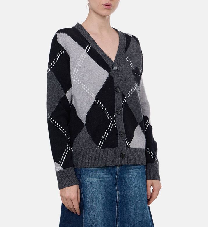 Marc Jacobs Card Preppy Daisy Arg, Black, L, Model View