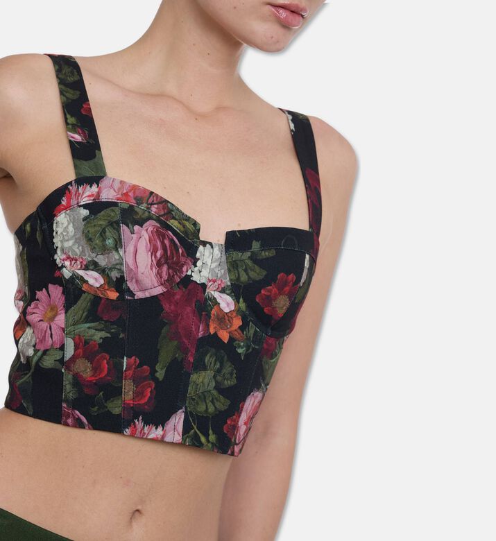 Alice and Olivia Top Jeanna, Model View