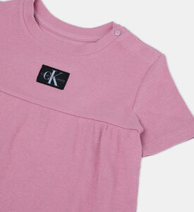 Monogram Rib T-shirt Dress